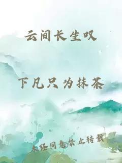 云间长生叹